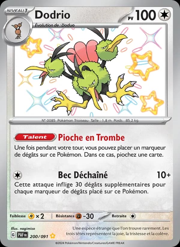 Dodrio 200 — Destinées de Paldea