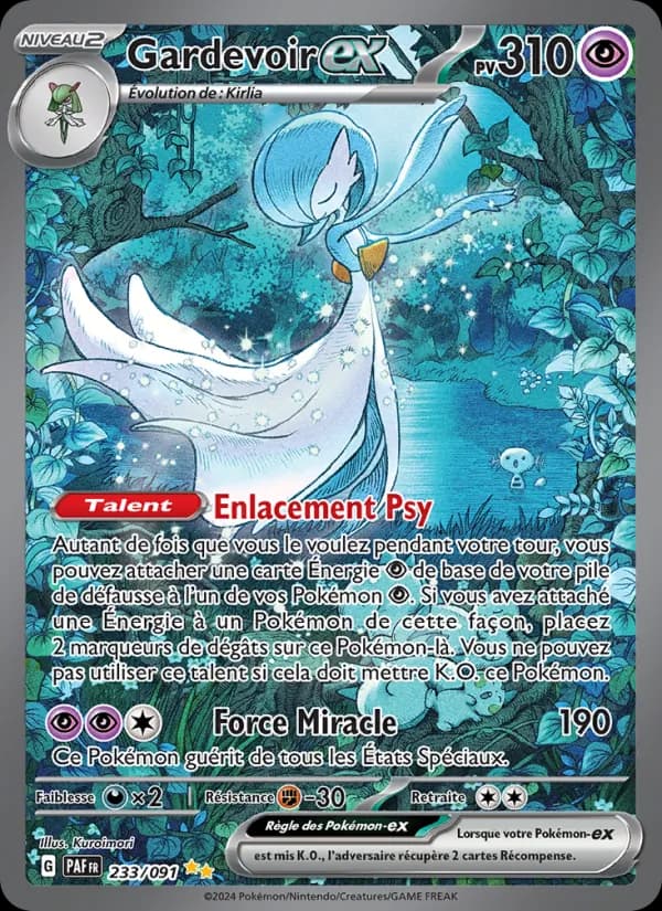 Gardevoir-ex 233 — Destinées de Paldea