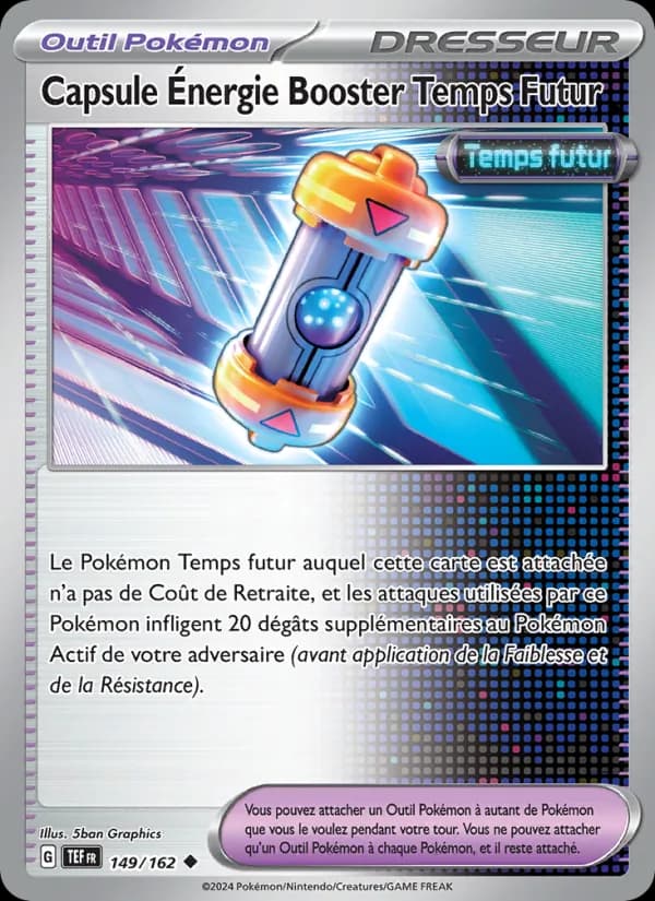 Capsule Énergie Booster Temps Futur 149 — Forces Temporelles