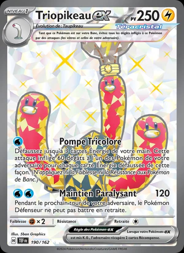 Triopikeau-ex 190 — Forces Temporelles