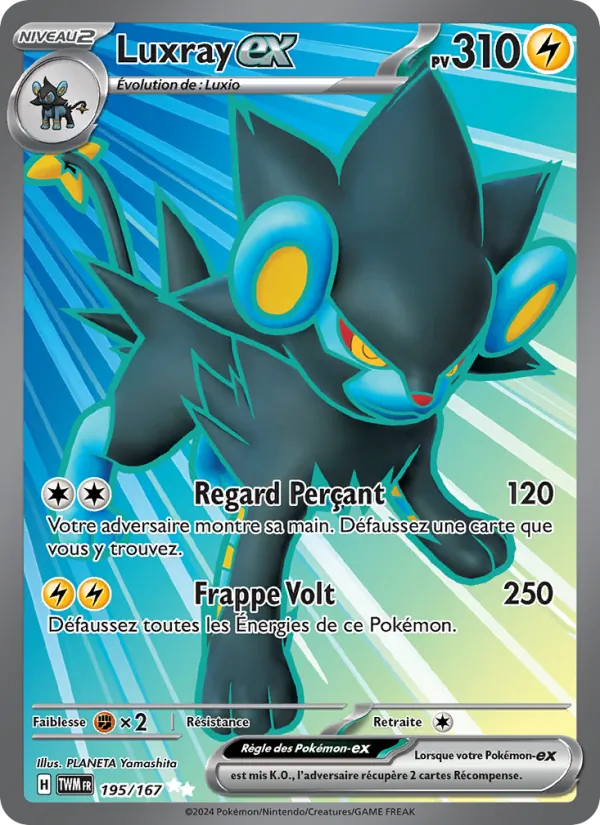 Luxray-ex 195 — Mascarade Crépusculaire