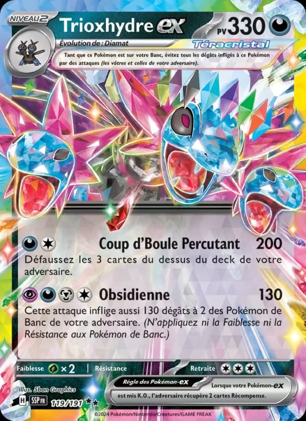 Trioxhydre-ex 119 — Étincelles Déferlantes