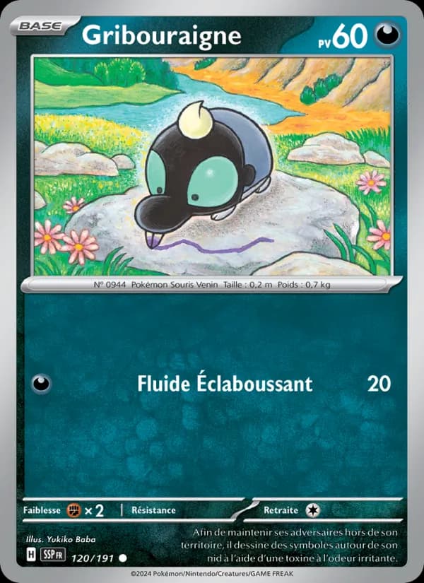 Gribouraigne 120 — Étincelles Déferlantes