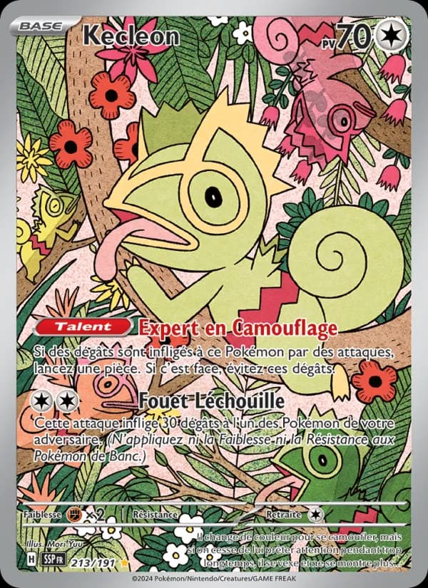 Kecleon 213 — Étincelles Déferlantes