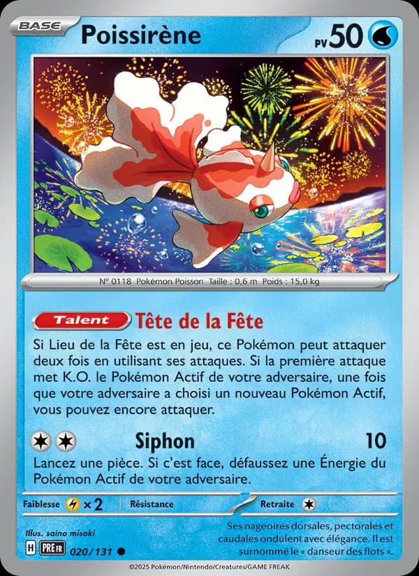 Poissirène 020 — Évolutions Prismatiques
