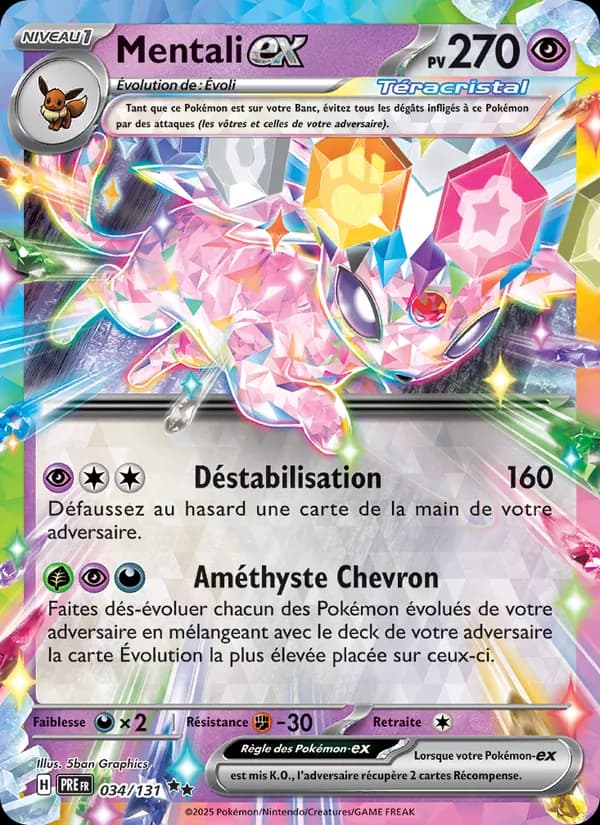 Mentali-ex 034 — Évolutions Prismatiques