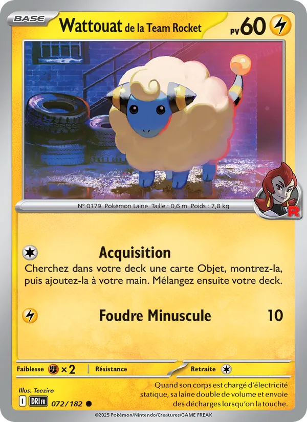 Wattouat de la Team Rocket 072 — Rivalités Destinées