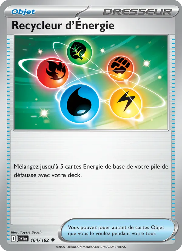 Recycleur d'Énergie 164 — Rivalités Destinées