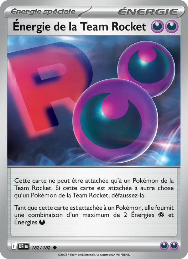 Énergie de la Team Rocket 182 — Rivalités Destinées