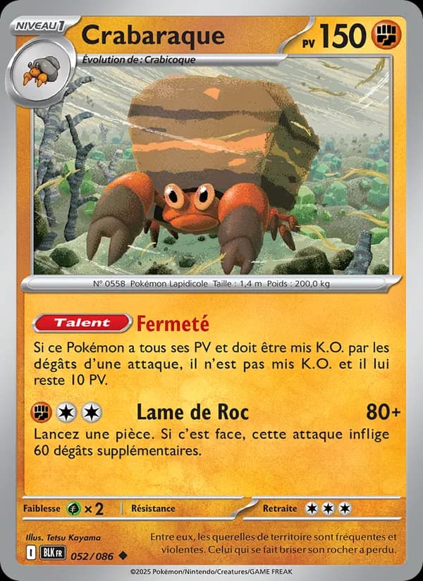 Crabaraque 052 — Foudre Noire