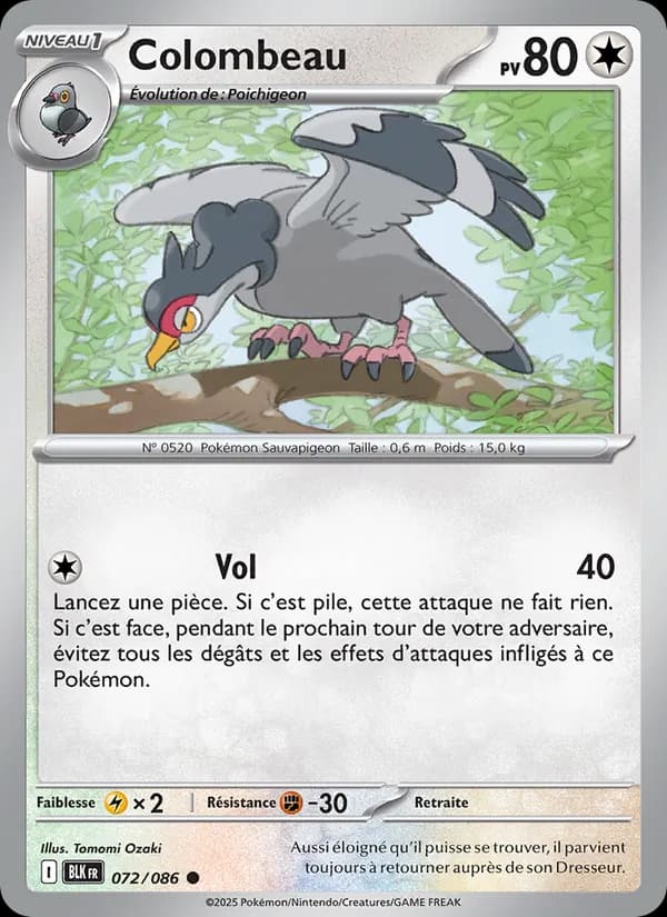 Colombeau 072 — Foudre Noire