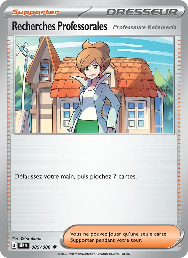 Recherches Professorales 085 — Foudre Noire