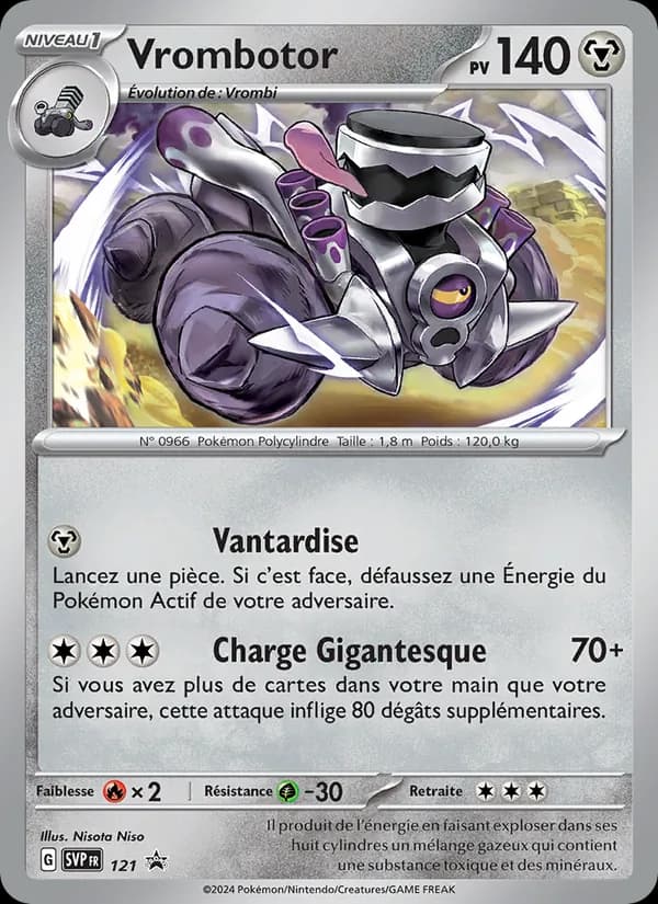 Vrombotor 121 — SVP Black Star Promos