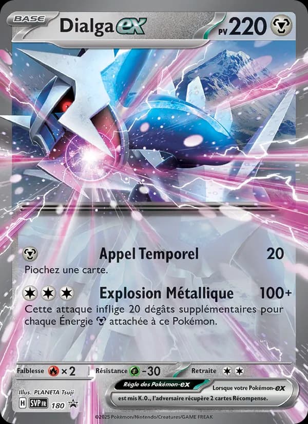 Dialga-ex 180 — SVP Black Star Promos