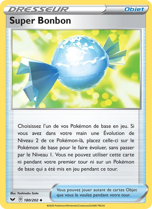Super Bonbon 180 — Épée et Bouclier
