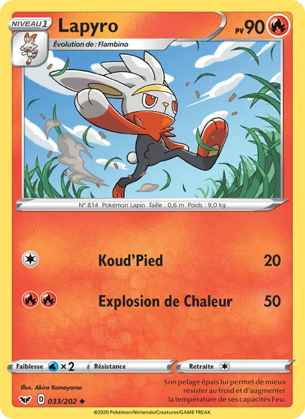 Lapyro 33 — Épée et Bouclier