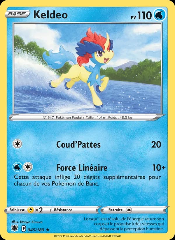 Keldeo 045 — Astres Radieux