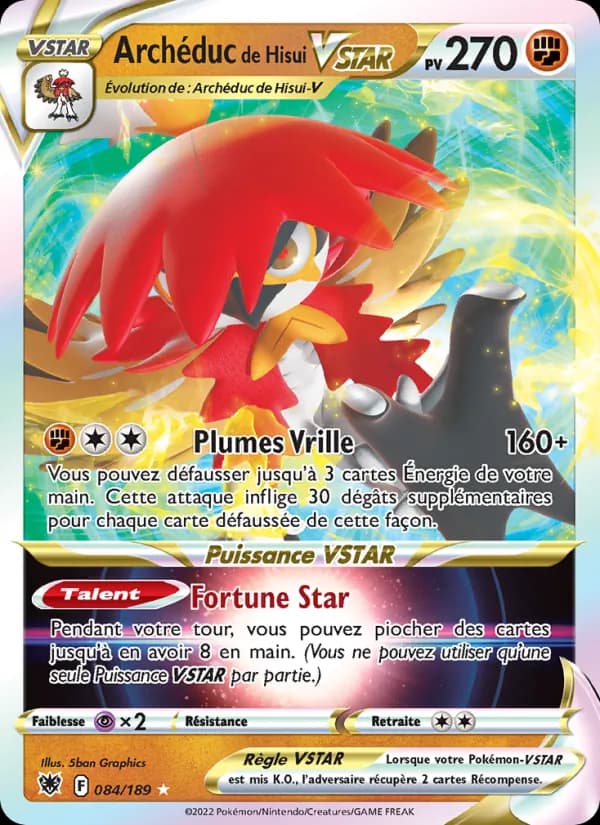 Archéduc de Hisui VSTAR 084 — Astres Radieux