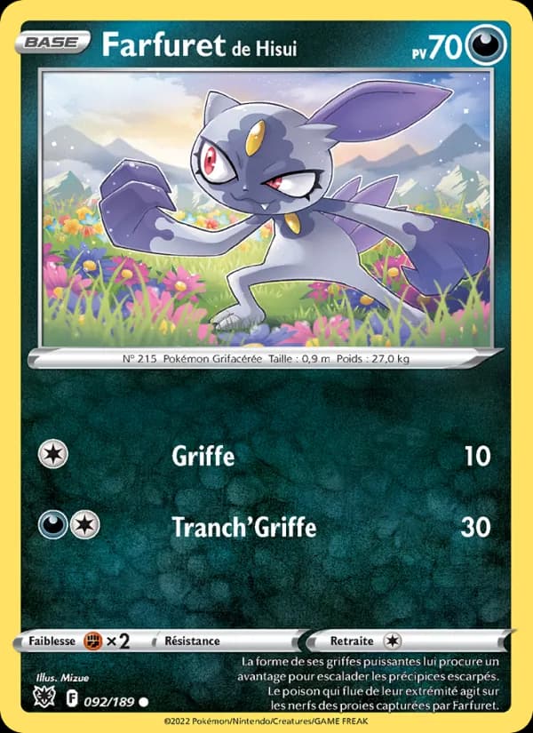Farfuret de Hisui 092 — Astres Radieux