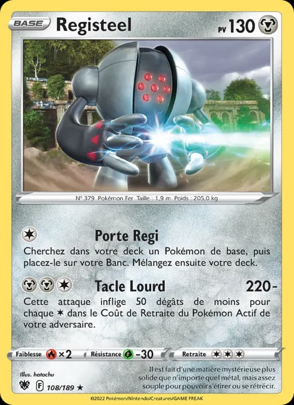Registeel 108 — Astres Radieux