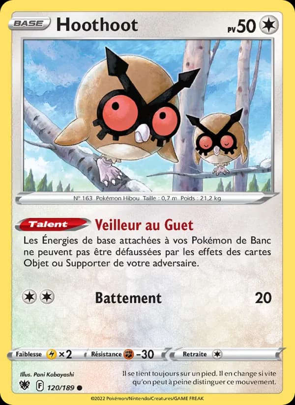 Hoothoot 120 — Astres Radieux