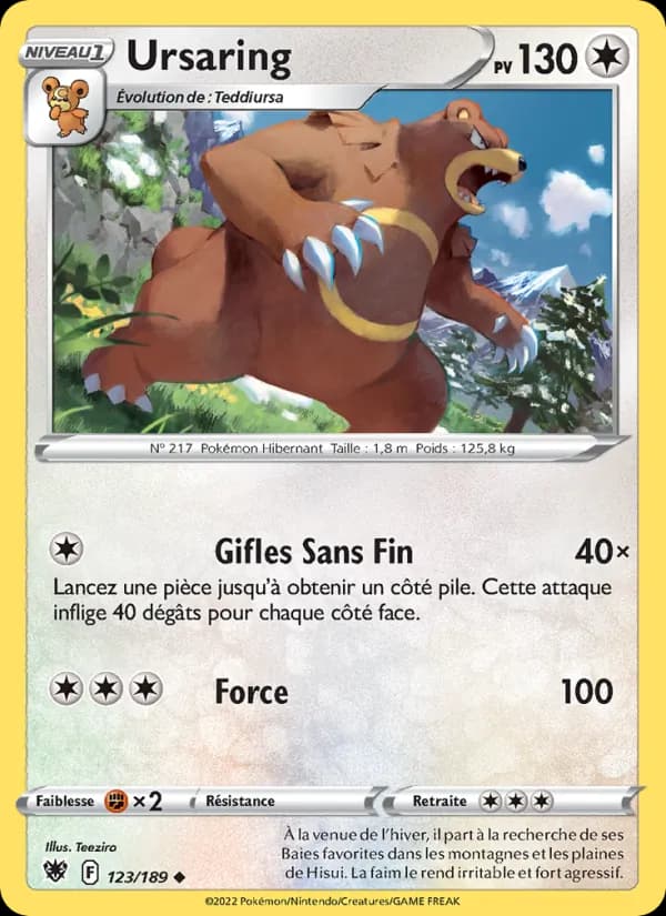 Ursaring 123 — Astres Radieux