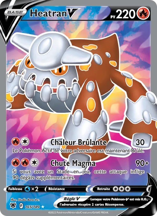 Heatran V 165 — Astres Radieux