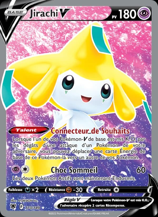 Jirachi V 170 — Astres Radieux