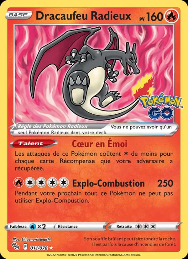Dracaufeu Radieux 011 — Pokémon GO