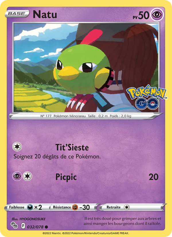 Natu 032 — Pokémon GO