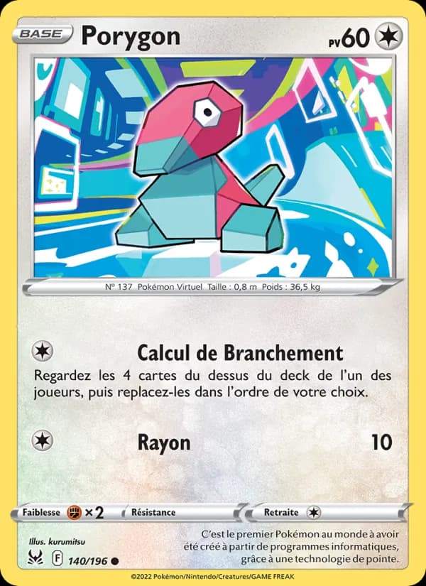 Porygon 140 — Origine Perdue