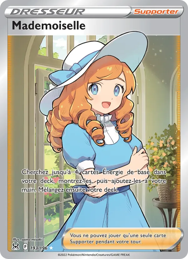 Mademoiselle 193 — Origine Perdue