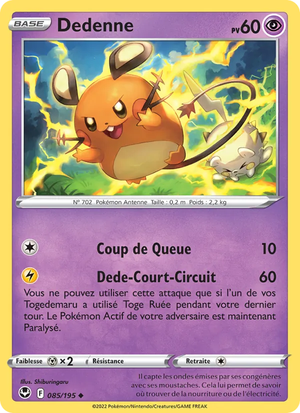 Dedenne 085 — Tempête Argentée