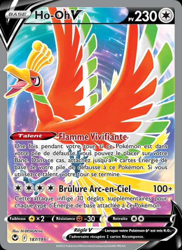 Ho-Oh V 187 — Tempête Argentée