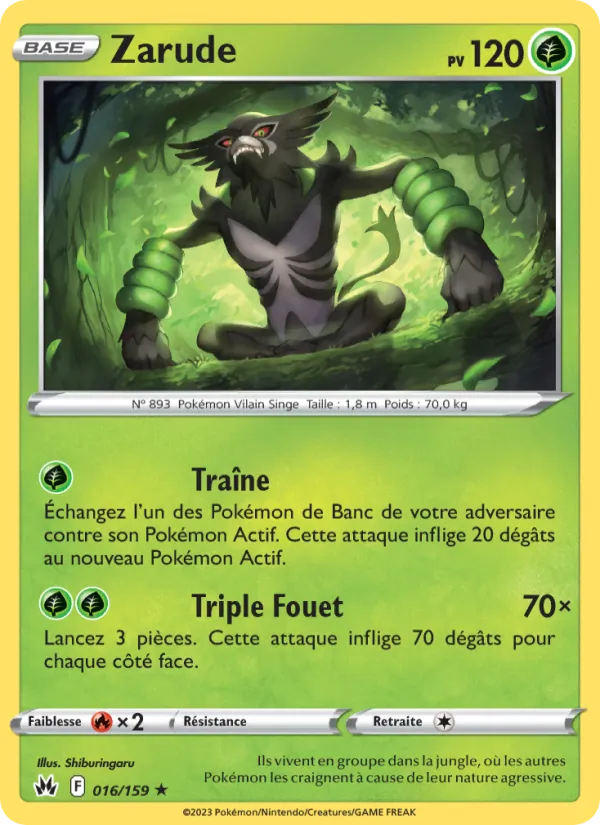 Zarude 016 — Zénith Suprême
