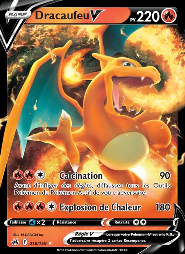 Dracaufeu V 018 — Zénith Suprême