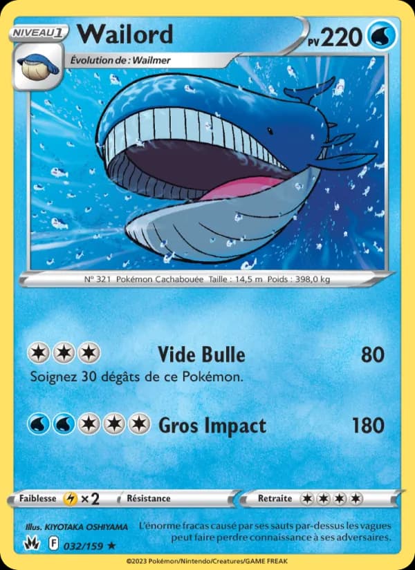 Wailord 032 — Zénith Suprême