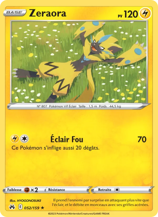 Zeraora 052 — Zénith Suprême