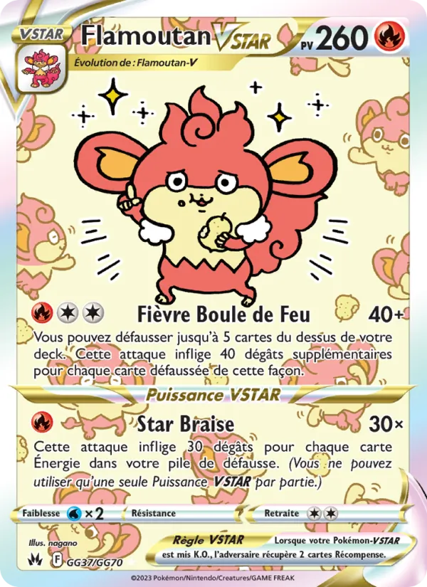 Flamoutan VSTAR GG37 — Zénith Suprême