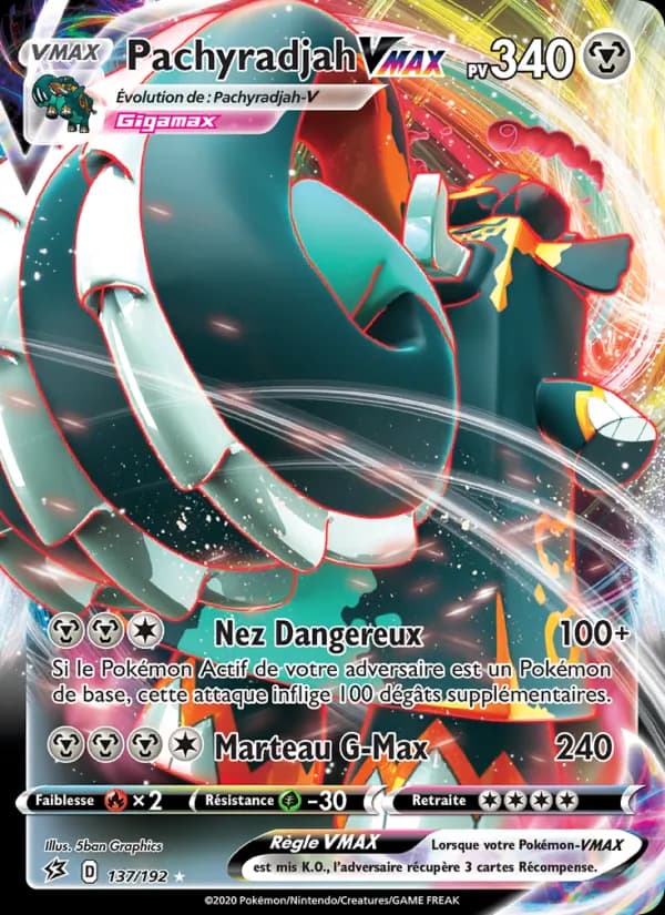 Pachyradjah VMAX 137 — Clash des Rebelles