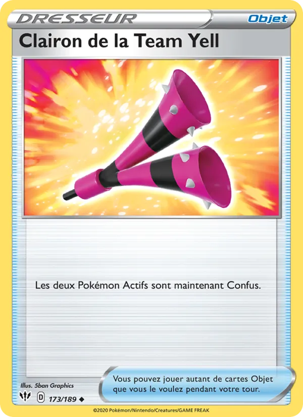 Clairon de la Team Yell 173 — Ténèbres Embrasées