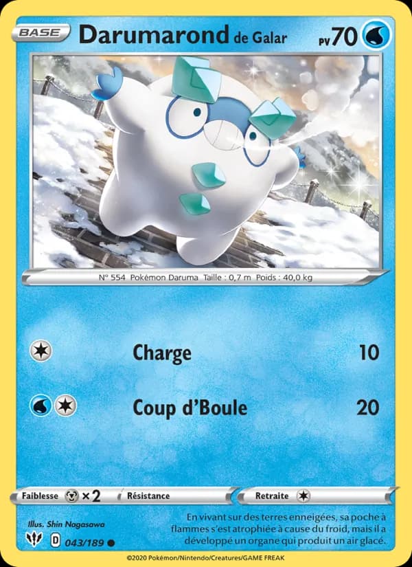 Darumarond de Galar 43 — Ténèbres Embrasées