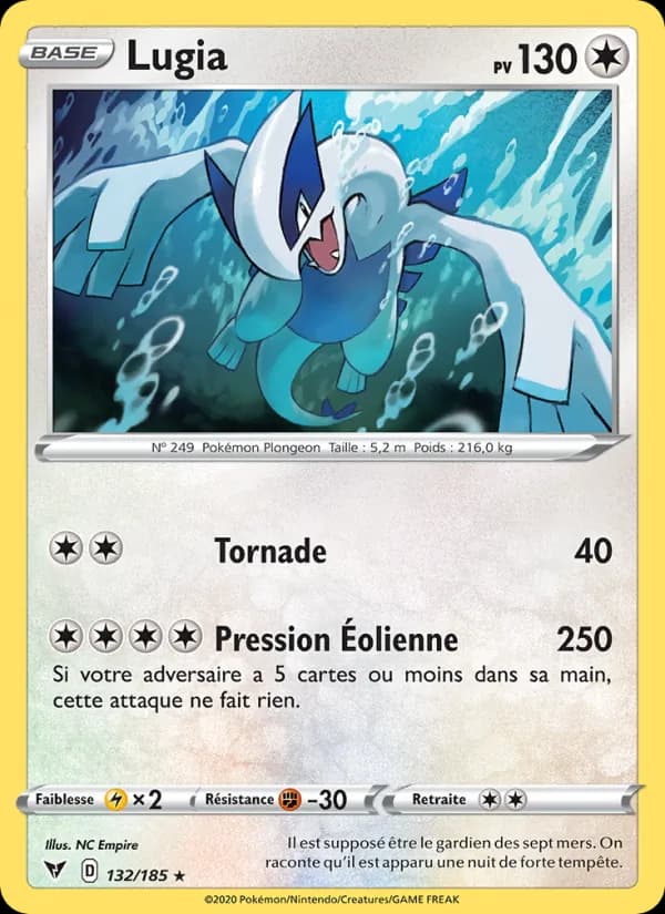 Lugia 132 — Voltage Éclatant