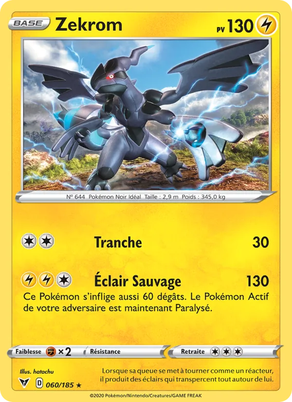 Zekrom 60 — Voltage Éclatant