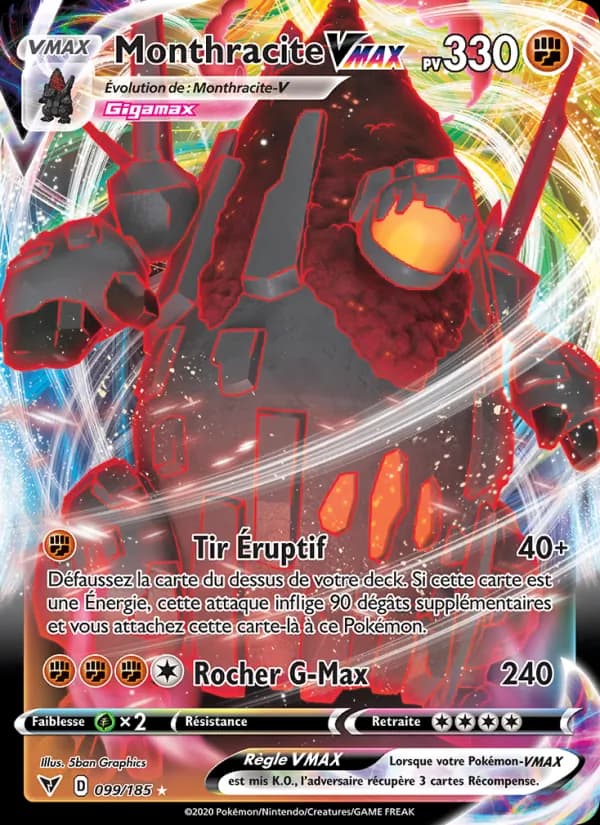 Monthracite VMAX 99 — Voltage Éclatant