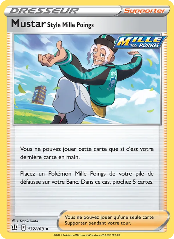 Mustar Style Mille Poings 132 — Styles de combat
