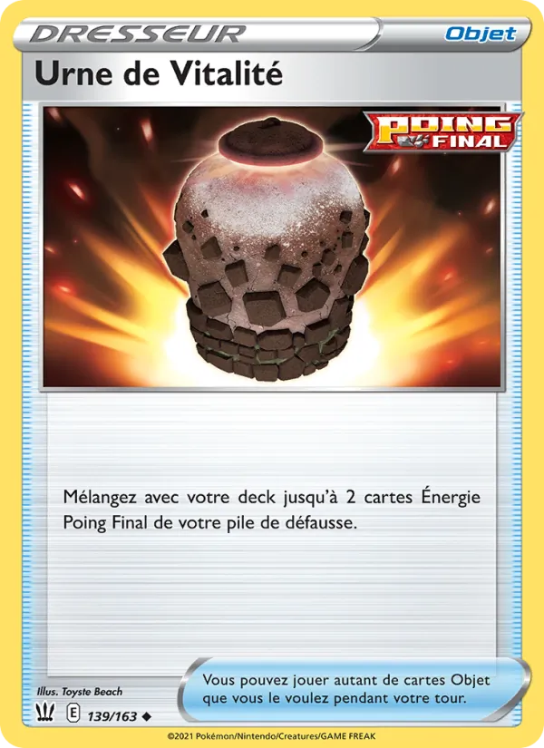 Urne de Vitalité 139 — Styles de combat