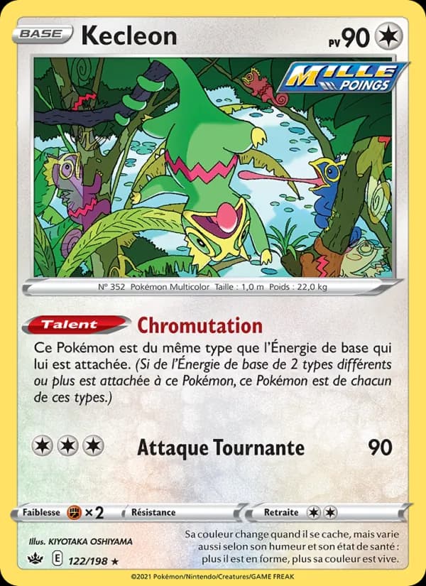 Kecleon 122 — Règne de Glace