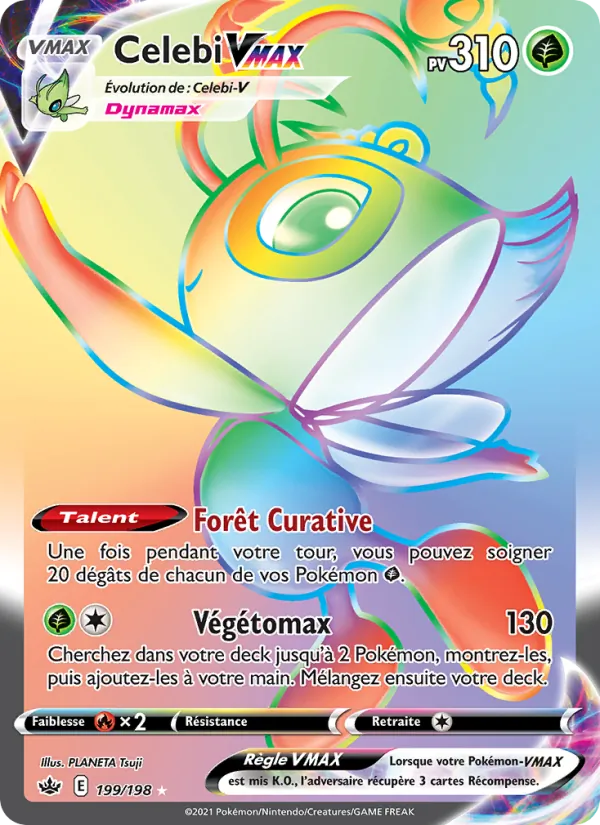 Celebi VMAX 199 — Règne de Glace