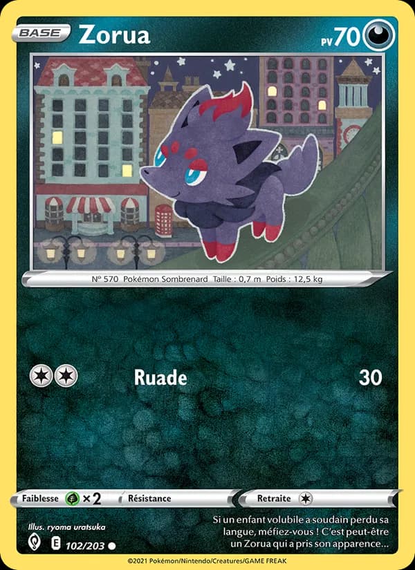 Zorua 102 — Évolution Céleste